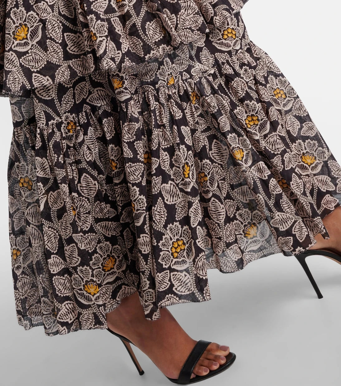 Zimmermann - Ottie floral cotton midi dress
