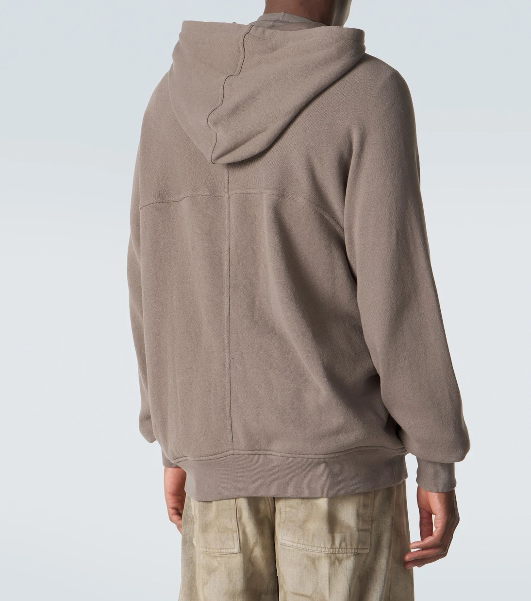 Rick Owens - Cotton jersey hoodie