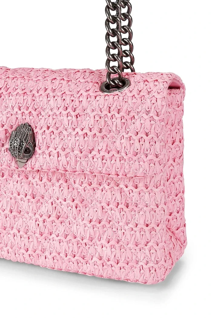 Kurt Geiger London чанта crossbody дамски Raffia Kensington