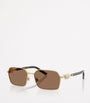 Dolce & Gabbana Wire-Frame Rectangular Sunglasses