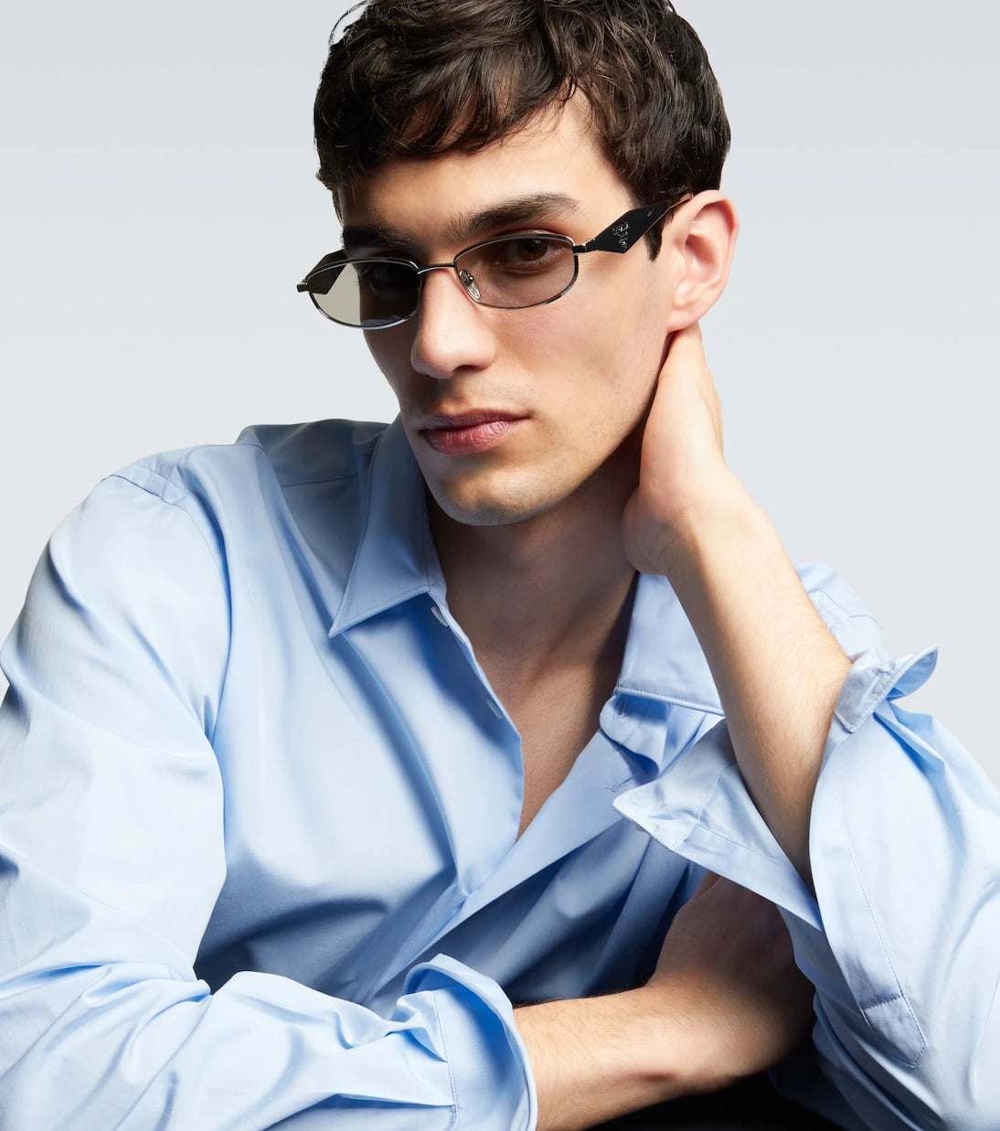 Prada - Oval sunglasses