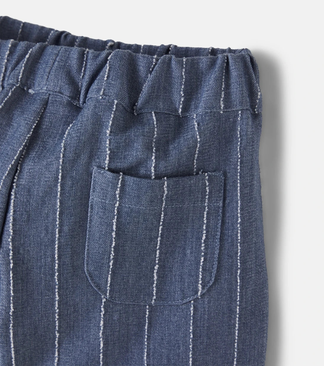 Donsje - Baby Mink pinstriped shorts