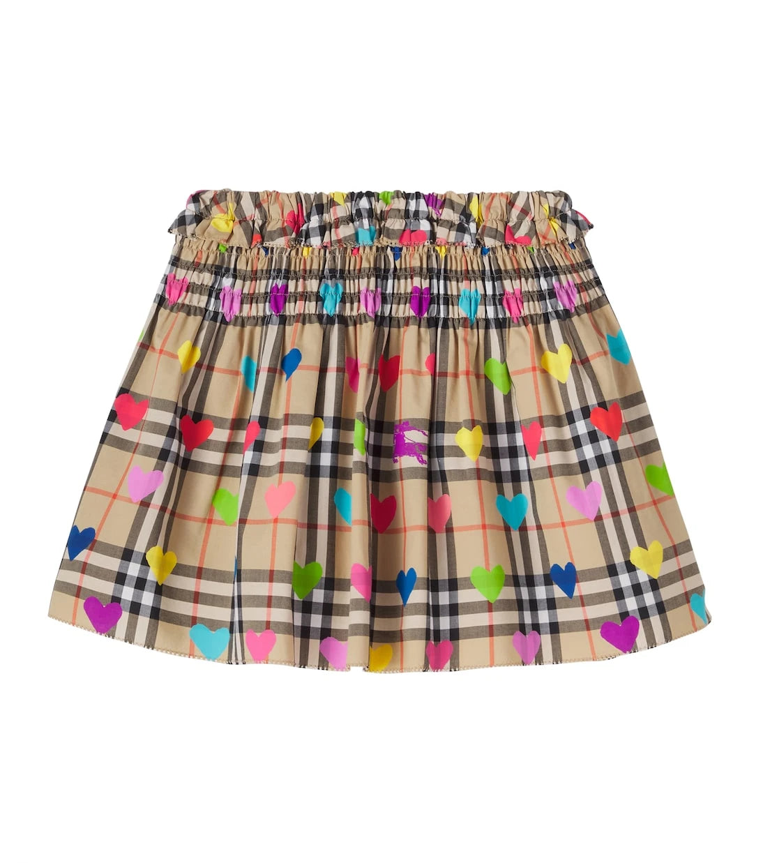 Burberry Kids - Burberry Check printed cotton skirt