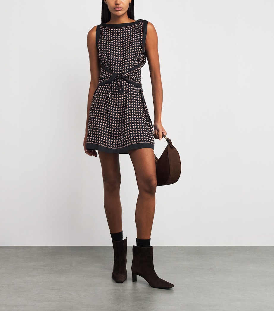 Silk-Blend Millane Mini Dress