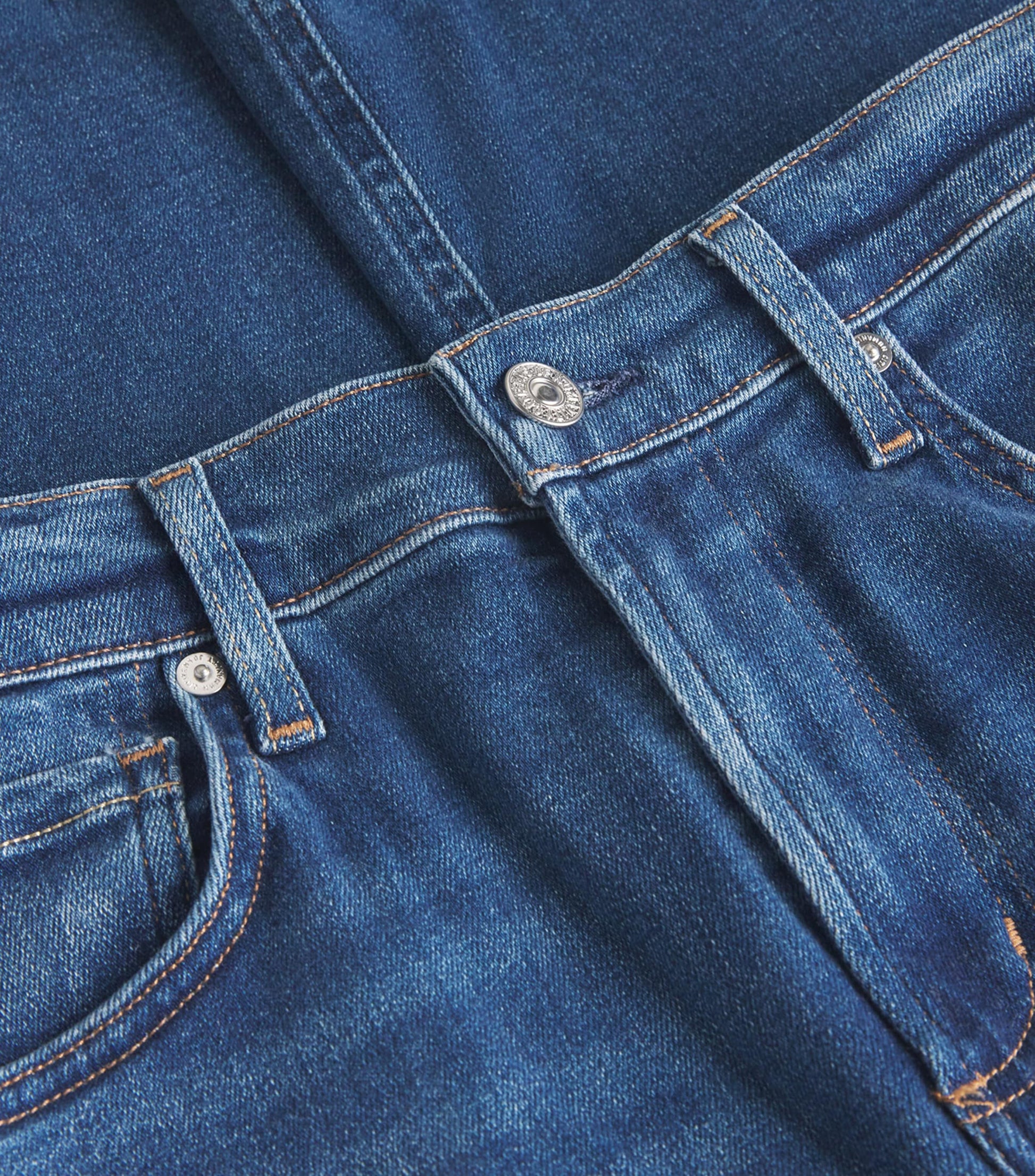 Citizens of Humanity Blue Cropped Lyra Wide-Leg Jeans