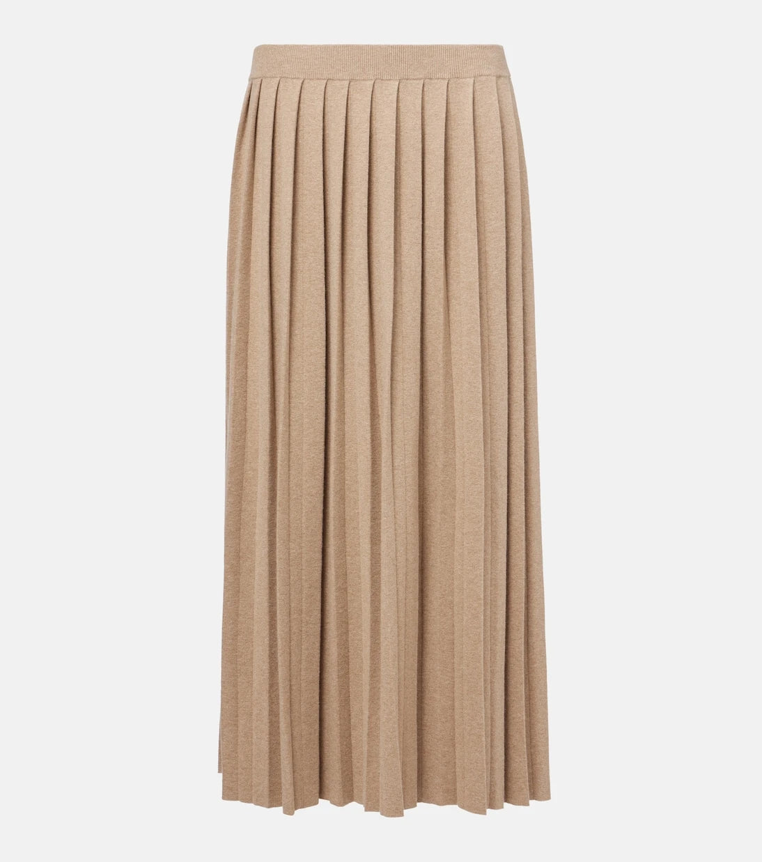 Lisa Yang - Minda cotton and cashmere midi skirt
