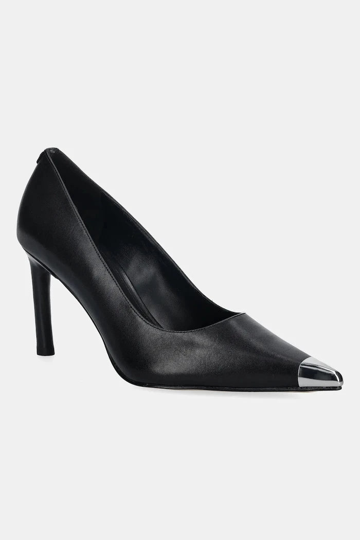 Кожени обувки с тънък ток MICHAEL Michael Kors Kasia High Pump