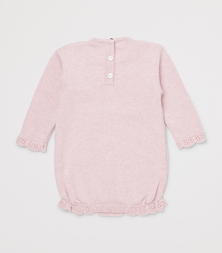 Paz Rodriguez Cotton-Cashmere All-In-One (0-12 Months)