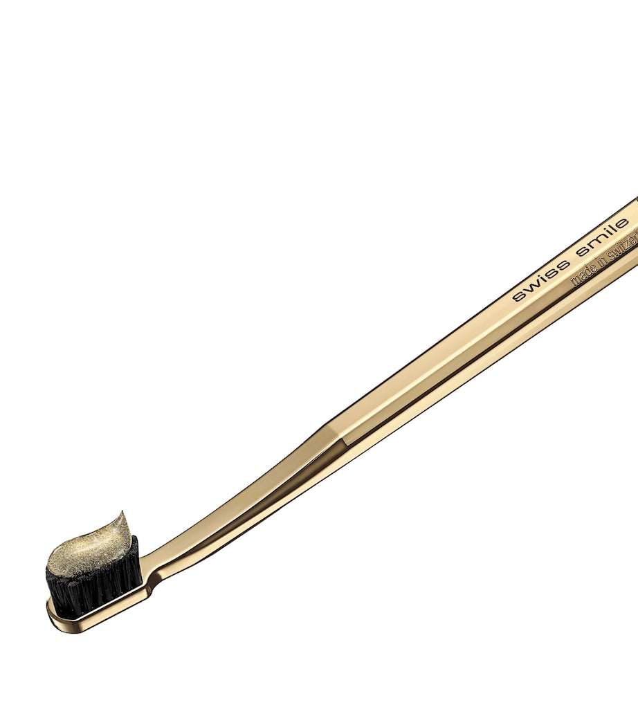 Curaden D'Or Toothpaste and Toothbrush