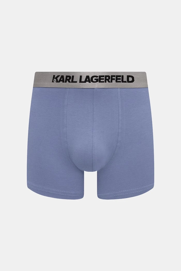 Karl Lagerfeld pamuklu elastan erkek boxer 3'lü
