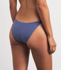 Blue Side-Tie Malou Bikini Bottoms
