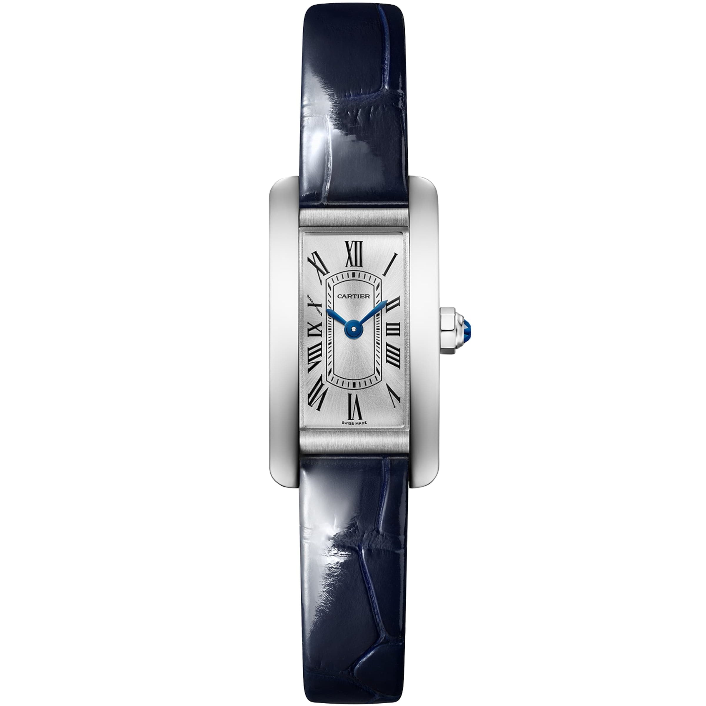 Cartier Mini Stainless Steel Tank Américaine Watch 15.2mm