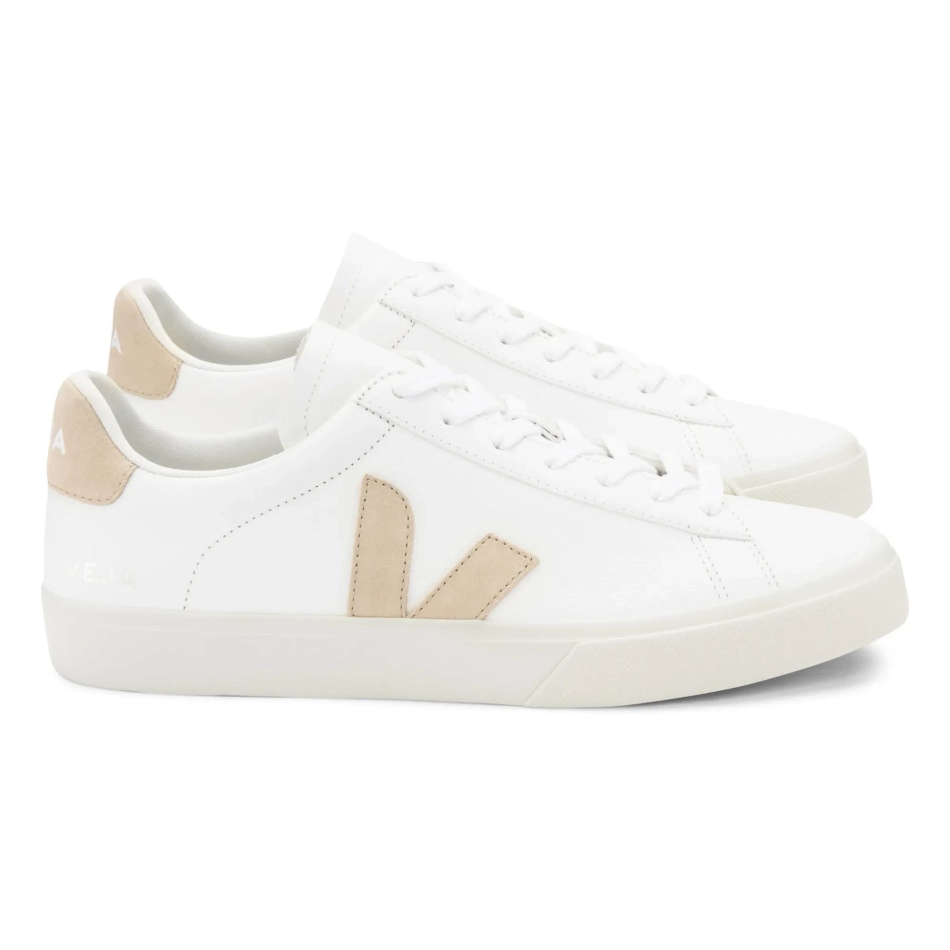 Veja - Campo Chrome Free Leather Sneakers | Beige