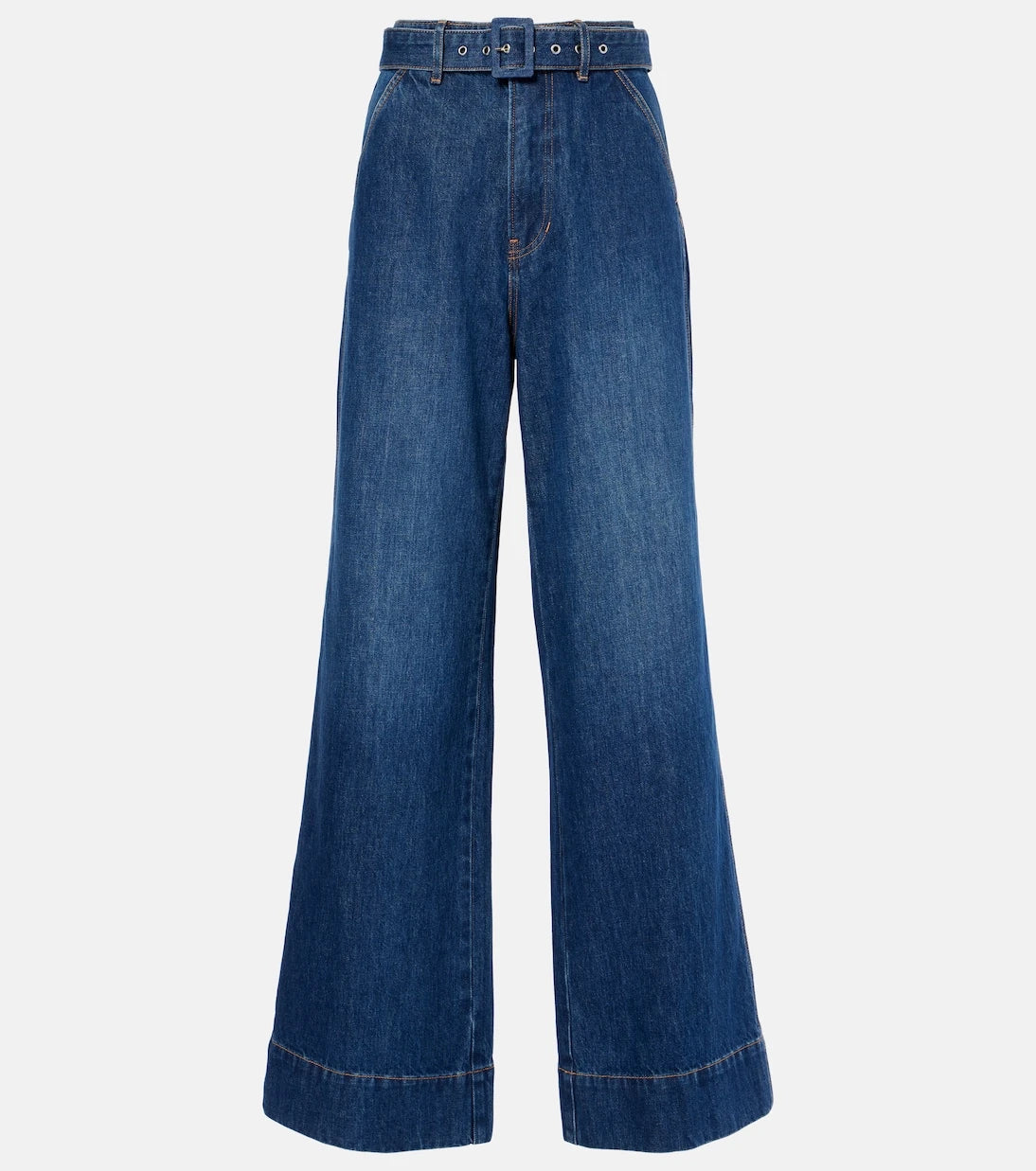 Veronica Beard - Taylor high-rise wide-leg jeans