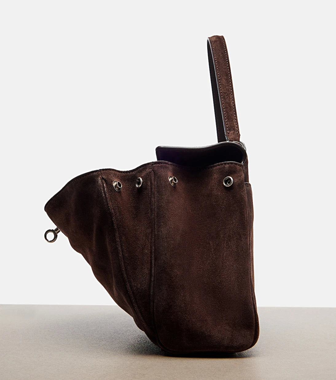 Balenciaga - Rodeo Small suede shoulder bag