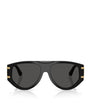 Dolce & Gabbana Black DG Millennials Pilot Sunglasses