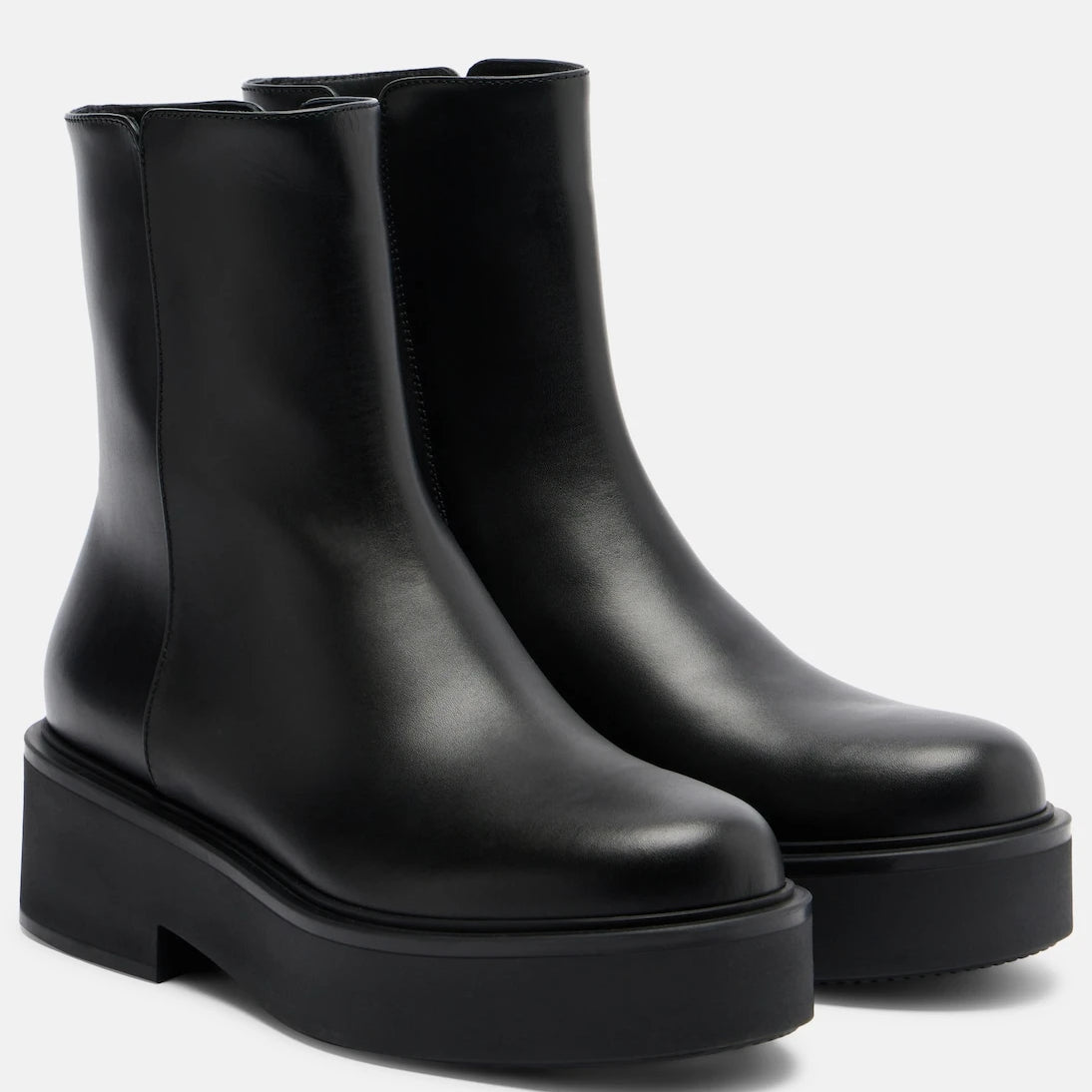 Gianvito Rossi - Hiro leather ankle boots