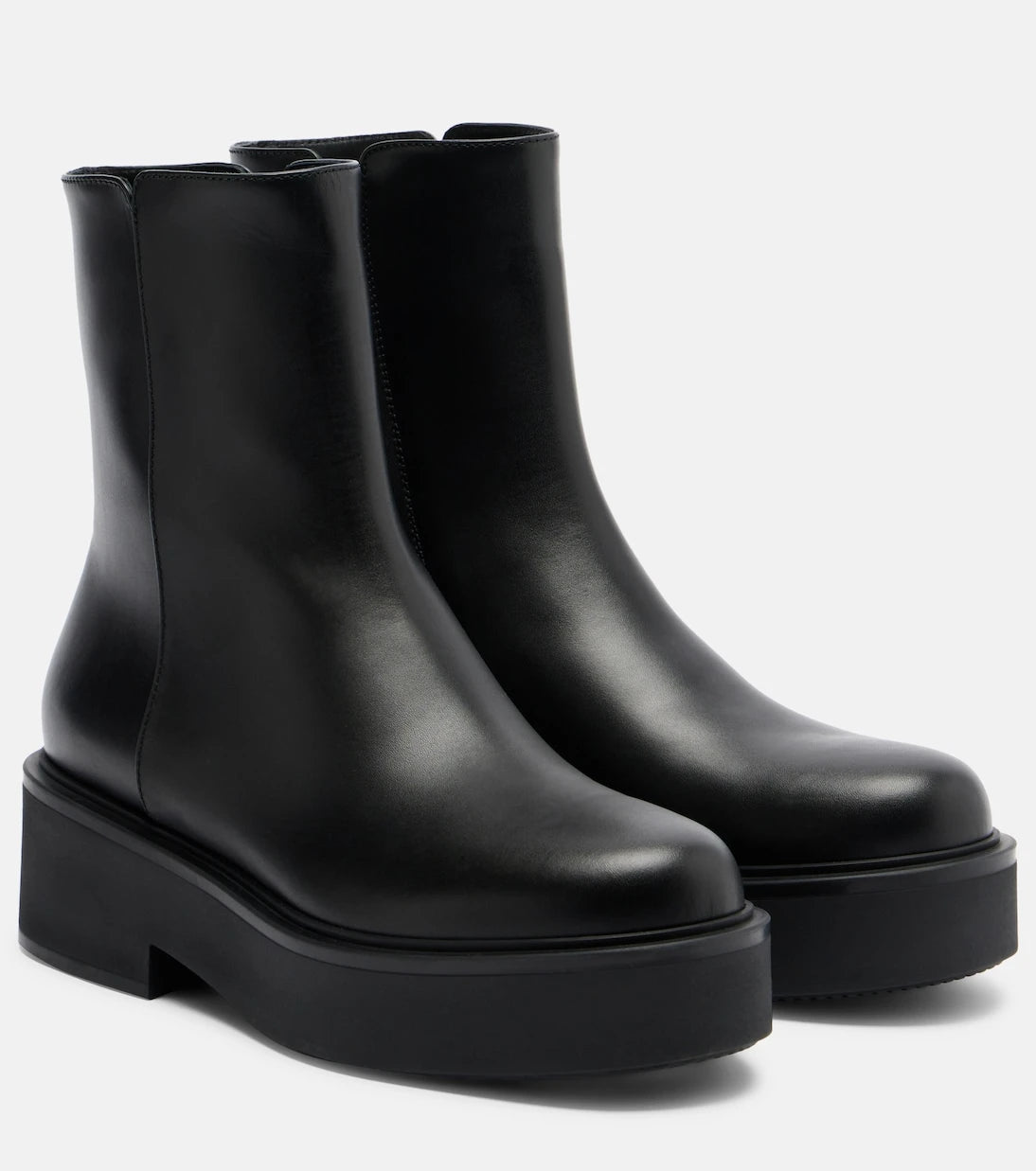 Gianvito Rossi - Hiro leather ankle boots