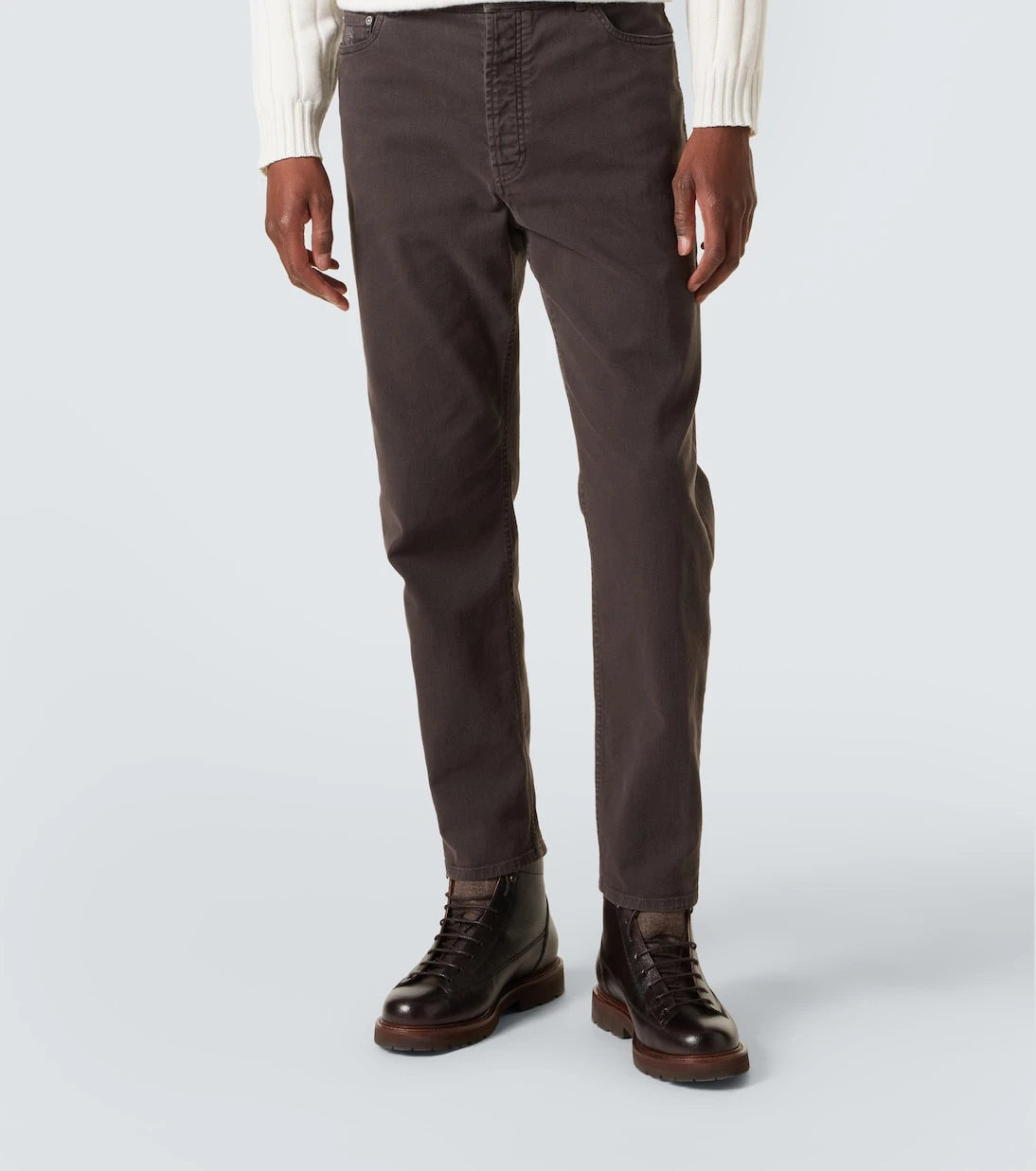Brunello Cucinelli - Mid-rise straight jeans