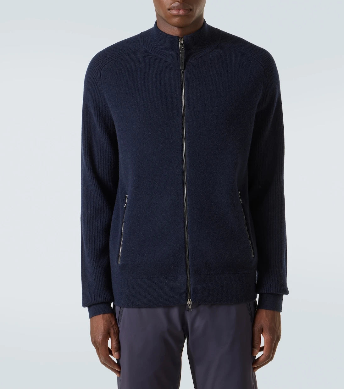 Bogner - Dexter wool and cashmere zip-up sweater