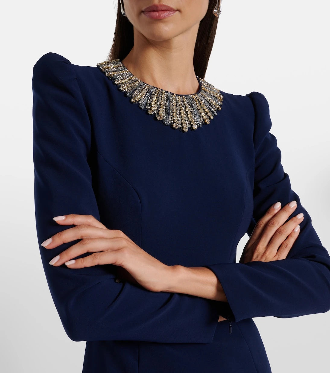 Jenny Packham - Cora embellished midi dress