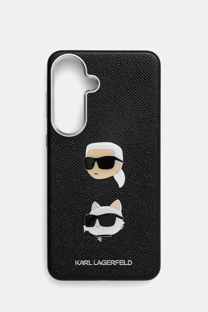 Karl Lagerfeld suni deri telefon kılıfı Samsung Galaxy S26+