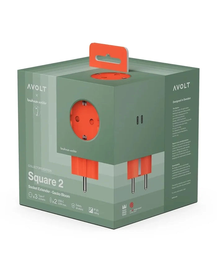 Модулен разклонител Avolt Bauhaus-Archiv USB-C (30W)