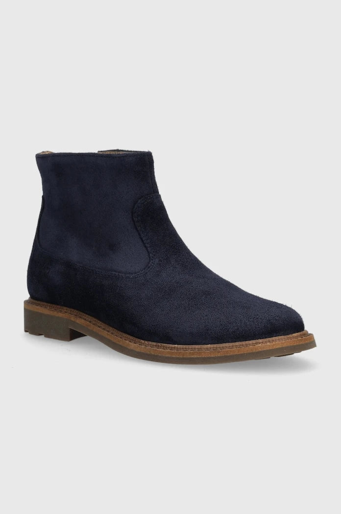 Детски велурени боти Pom D'api SISTER BOOTS