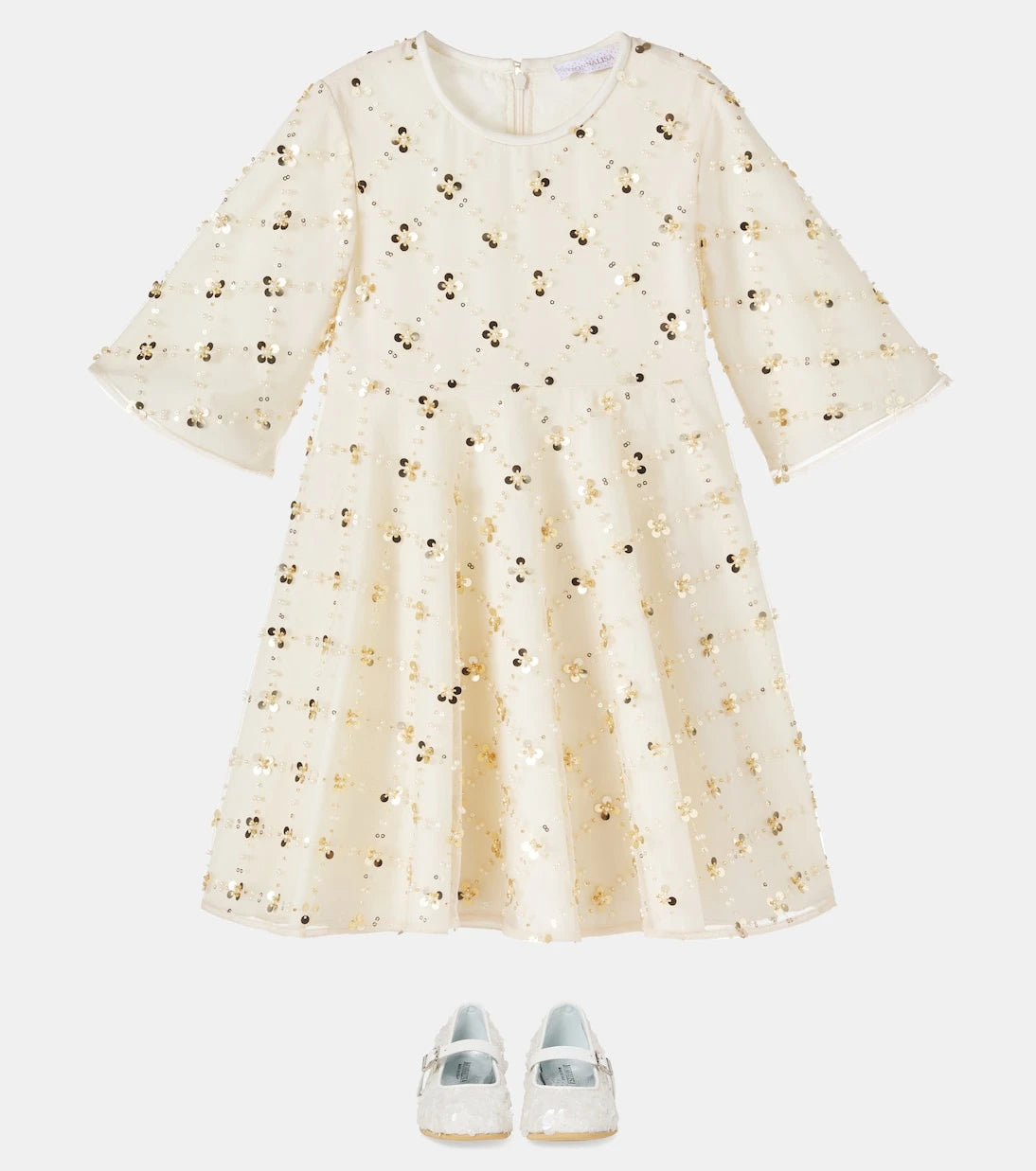Monnalisa - Sequined dress