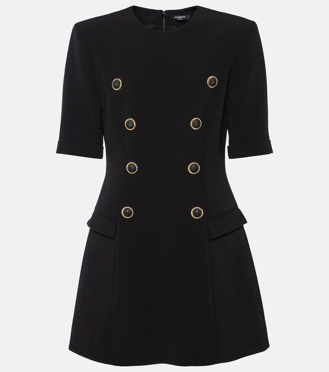 Balmain - Crêpe minidress