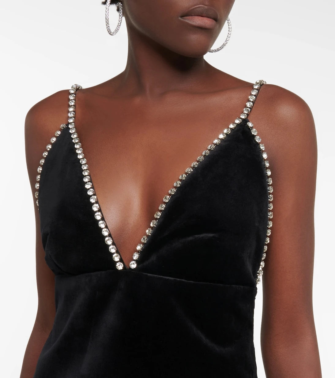 Dodo Bar Or - Embellished velvet minidress