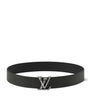 LOUIS VUITTON Leather Dimension Drift Belt
