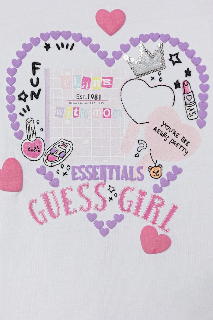 Детска блуза с дълги ръкави Guess