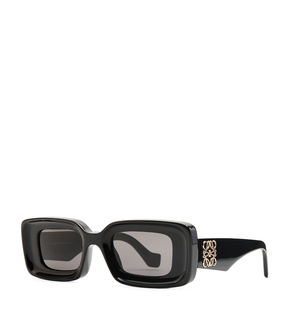 Black Rectangular Sunglasses