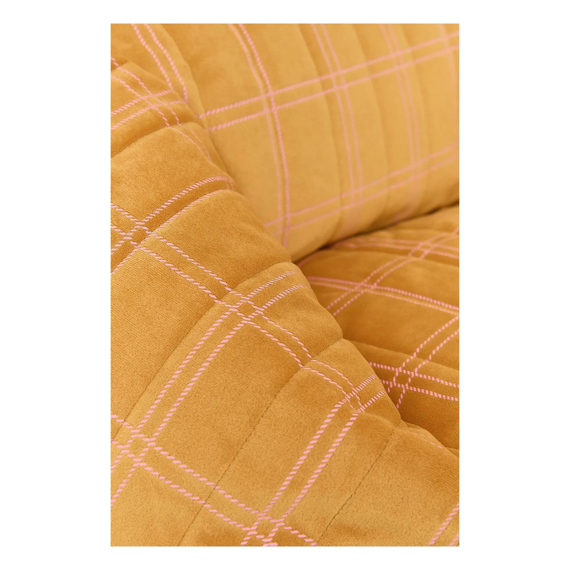 Nobodinoz - Chelsea footstool | Yellow