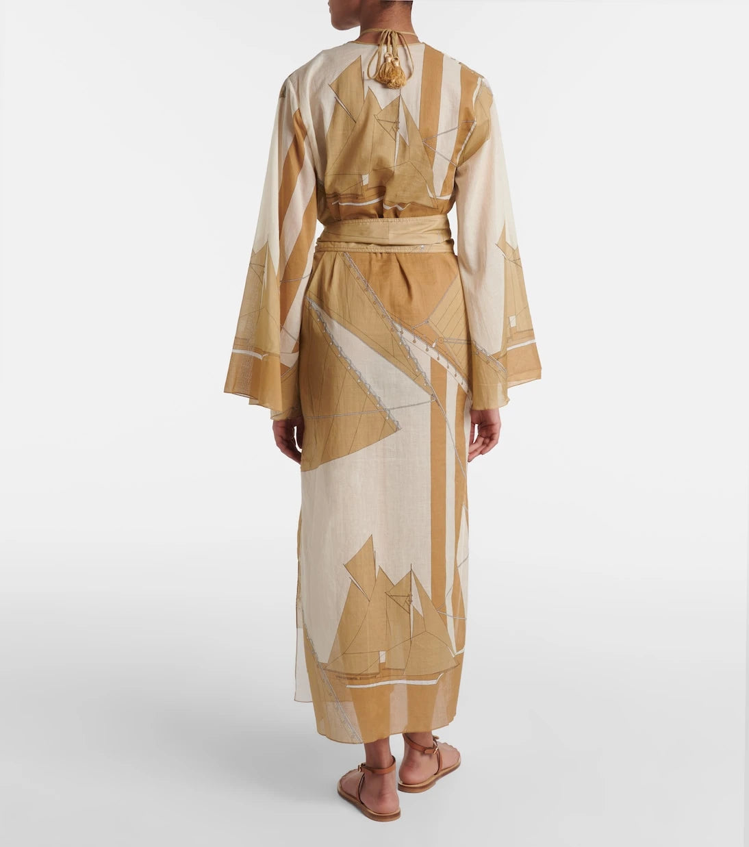 Johanna Ortiz - Aqua Cruiser cotton voile kaftan