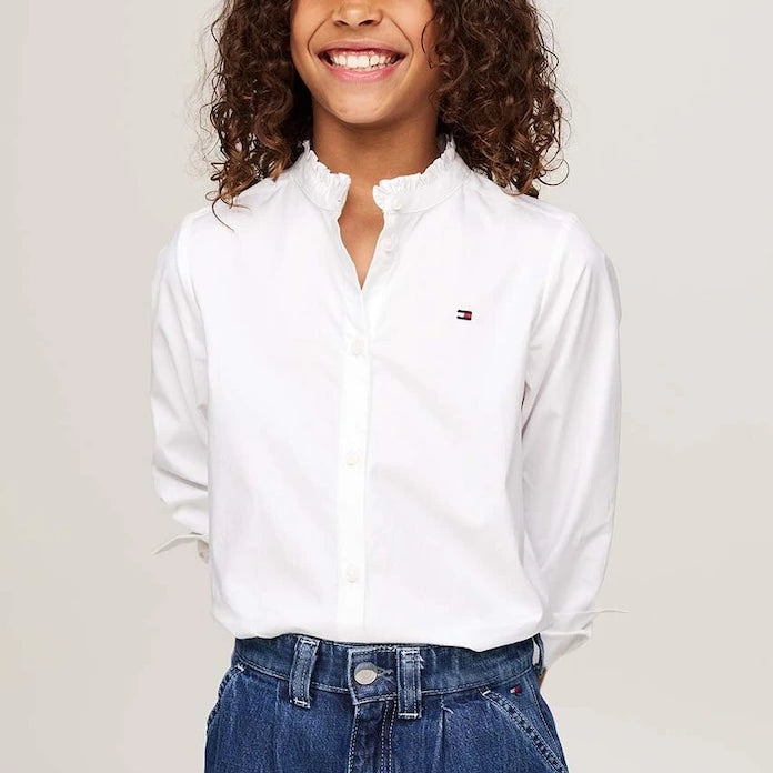 Tommy Hilfiger Çocuk Pamuklu Gömlek