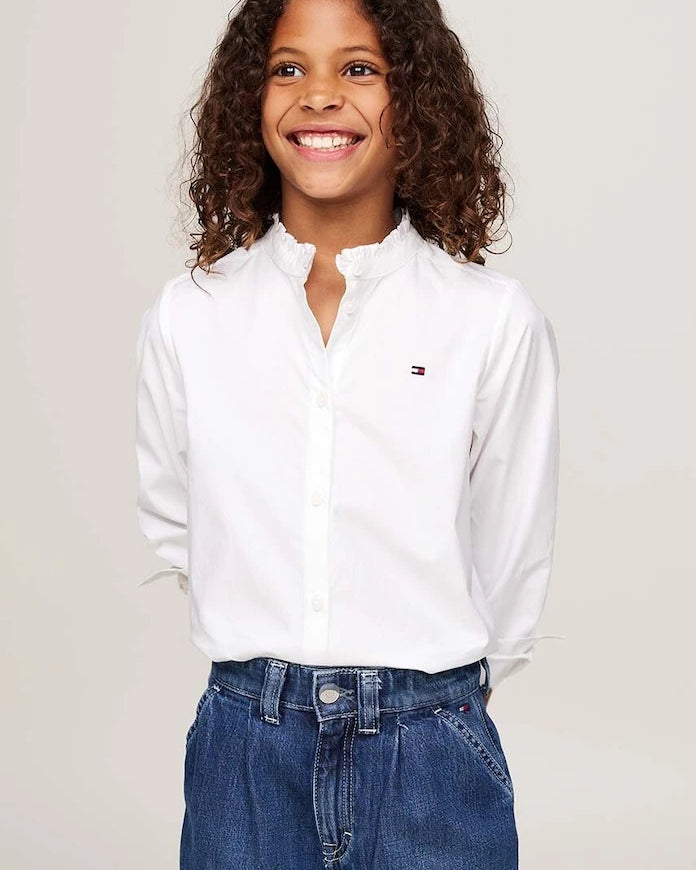 Tommy Hilfiger Çocuk Pamuklu Gömlek