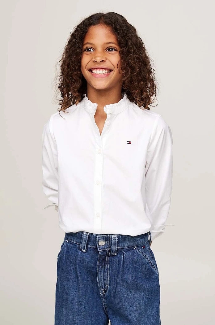 Tommy Hilfiger Çocuk Pamuklu Gömlek
