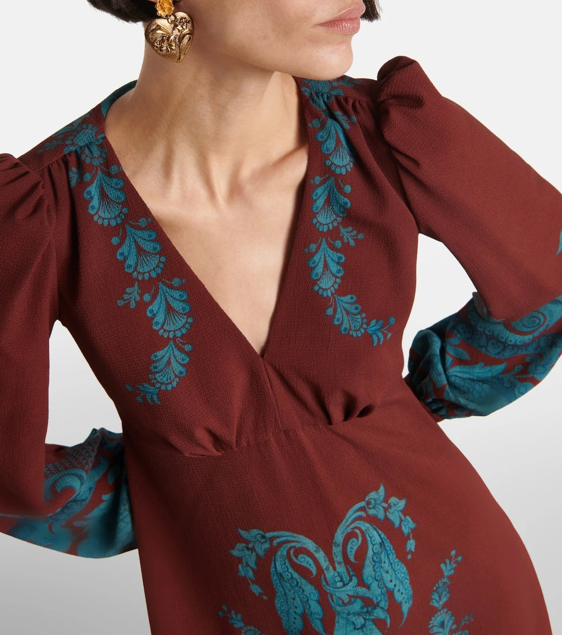 Etro - Printed midi dress