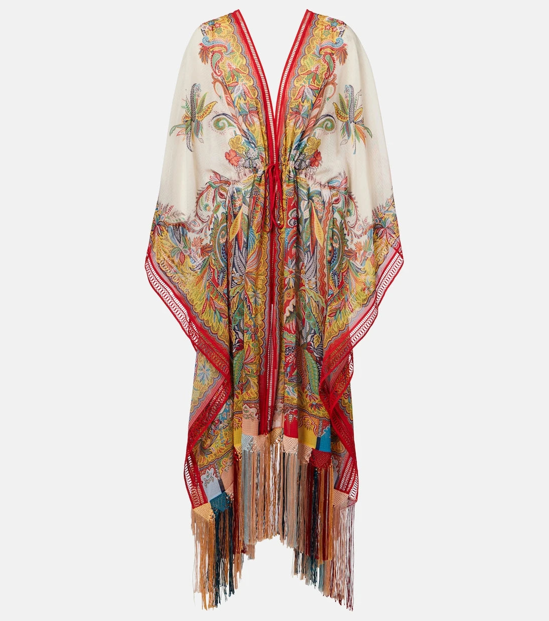 Etro - Paisley fringed kaftan