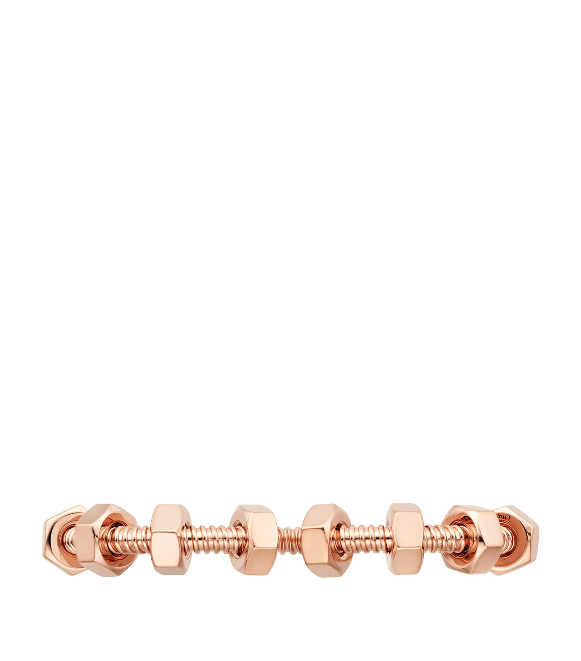 Cartier Rose Gold Écrou de Cartier Double Ring