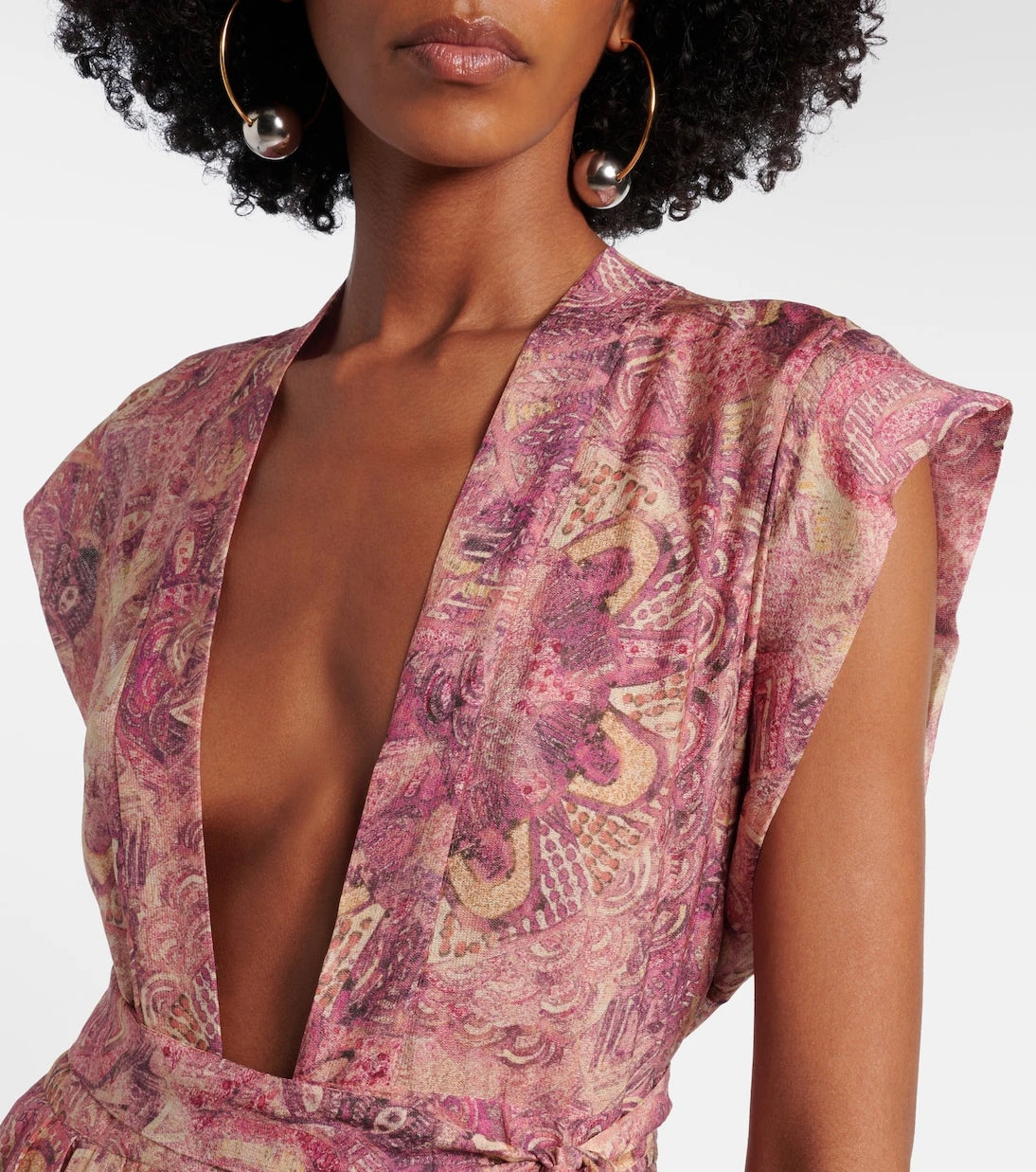 Isabel Marant - Melissa printed silk voile maxi dress