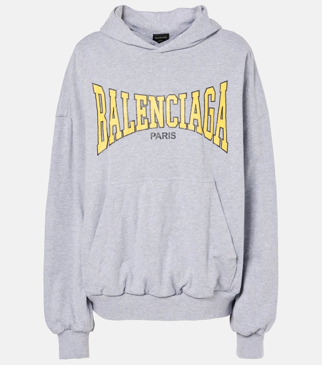 Balenciaga - Logo cotton jersey hoodie