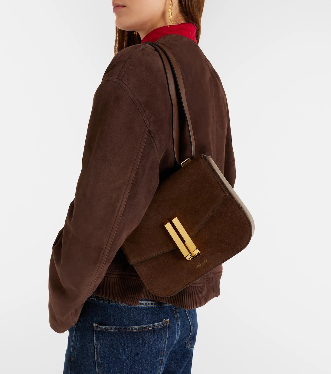 DeMellier - Vancouver suede shoulder bag