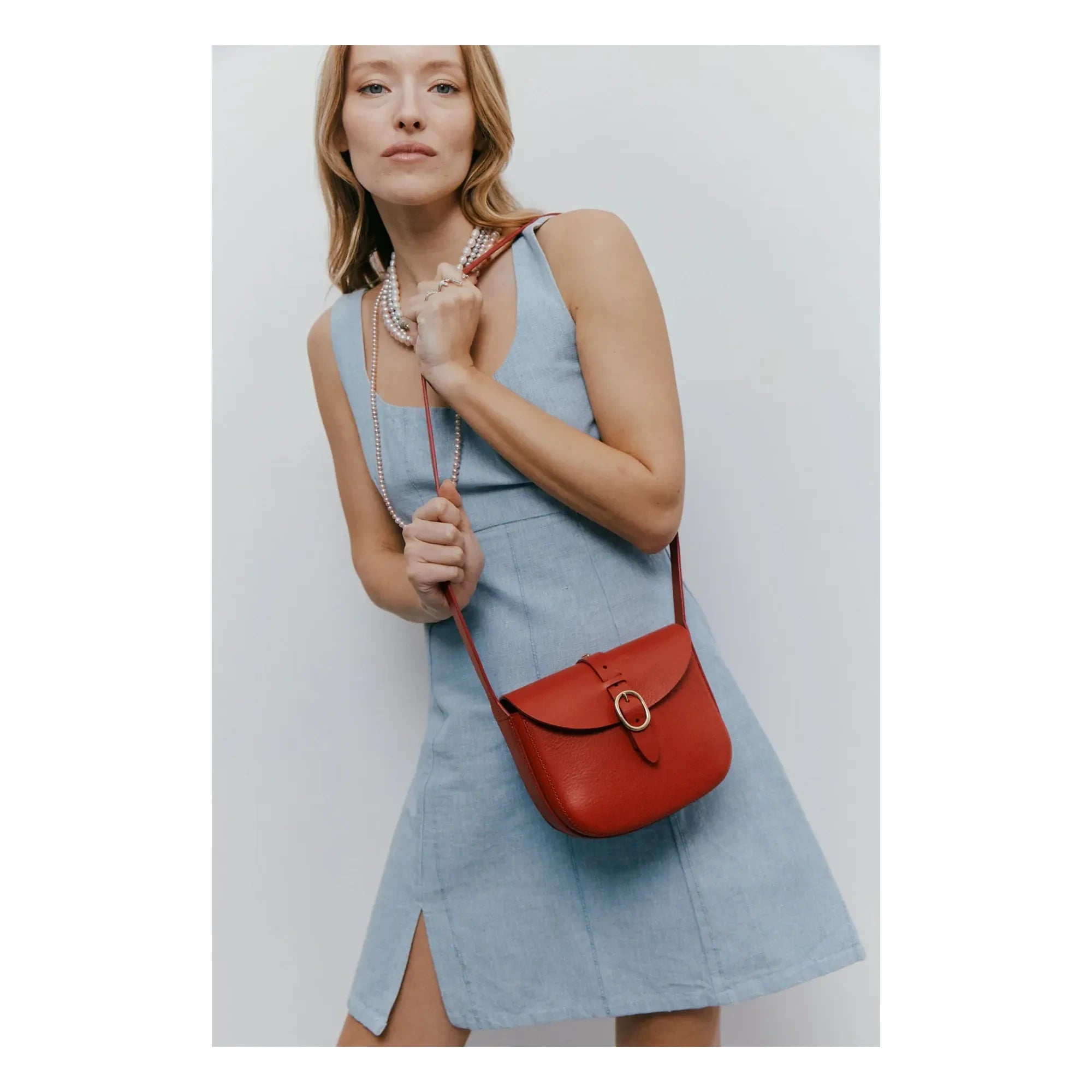 herbert frère soeur - Le Sab June Holly Bag Leather | Red