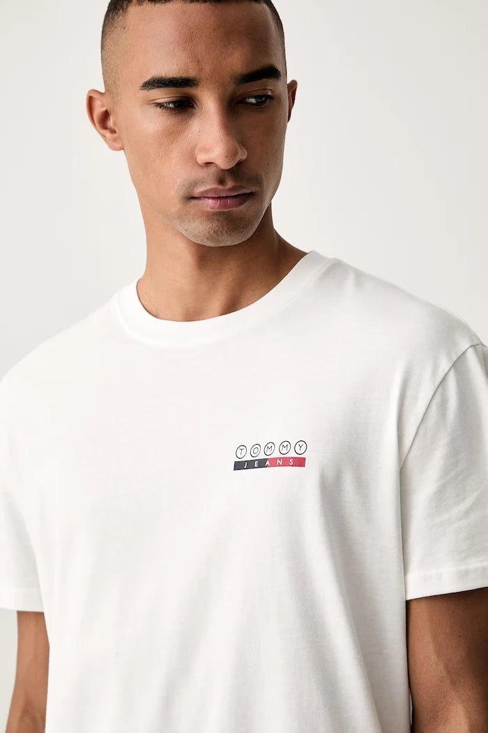 Tommy Jeans erkek pamuklu tişört