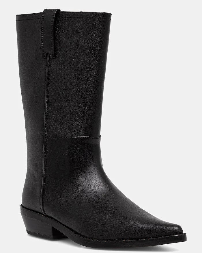 MICHAEL Michael Kors kadın deri bot Farren Flat Boot
