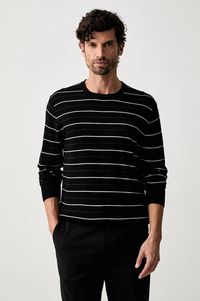 Calvin Klein erkek merinos yünü kazak