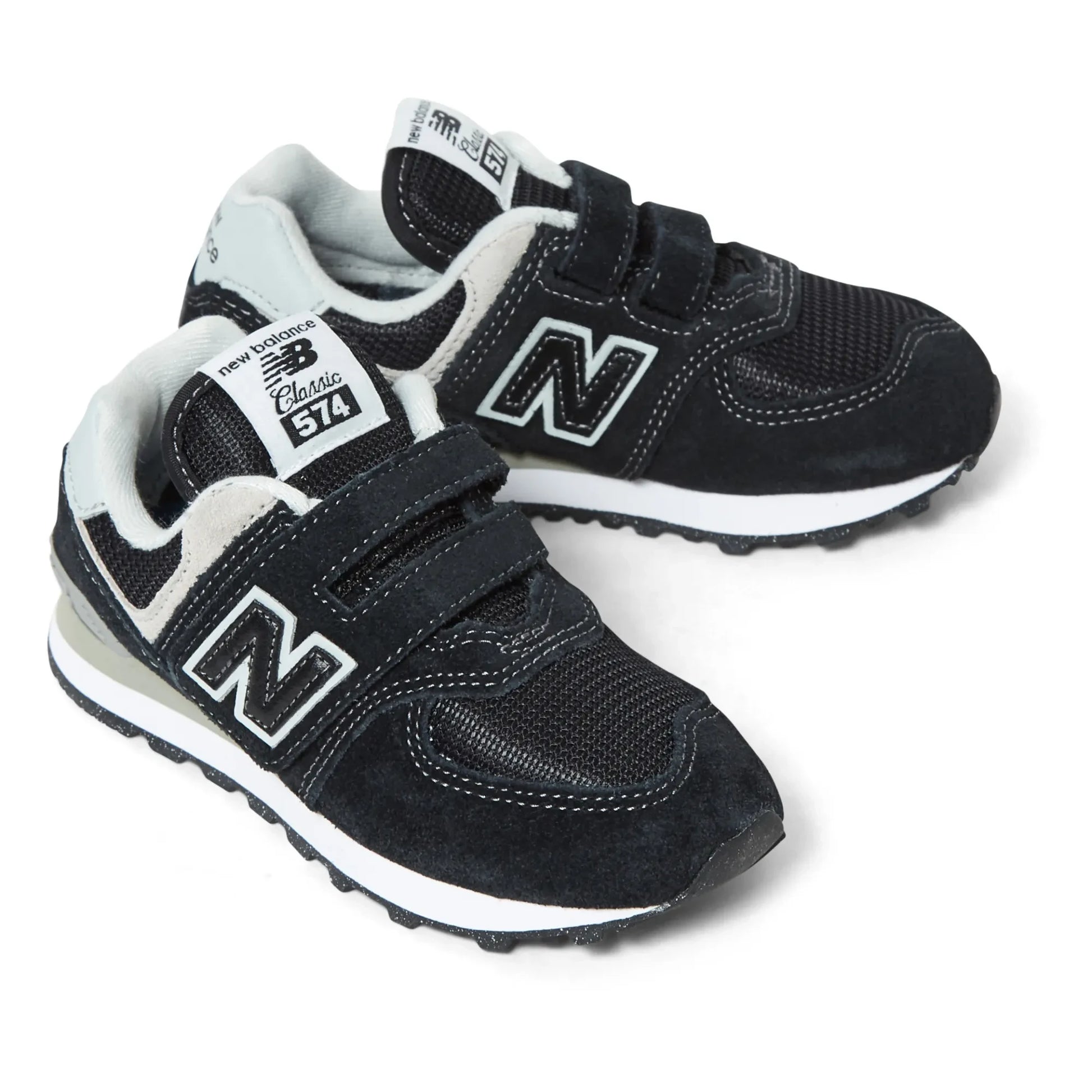 New Balance - 574 Velcro Sneakers | Black